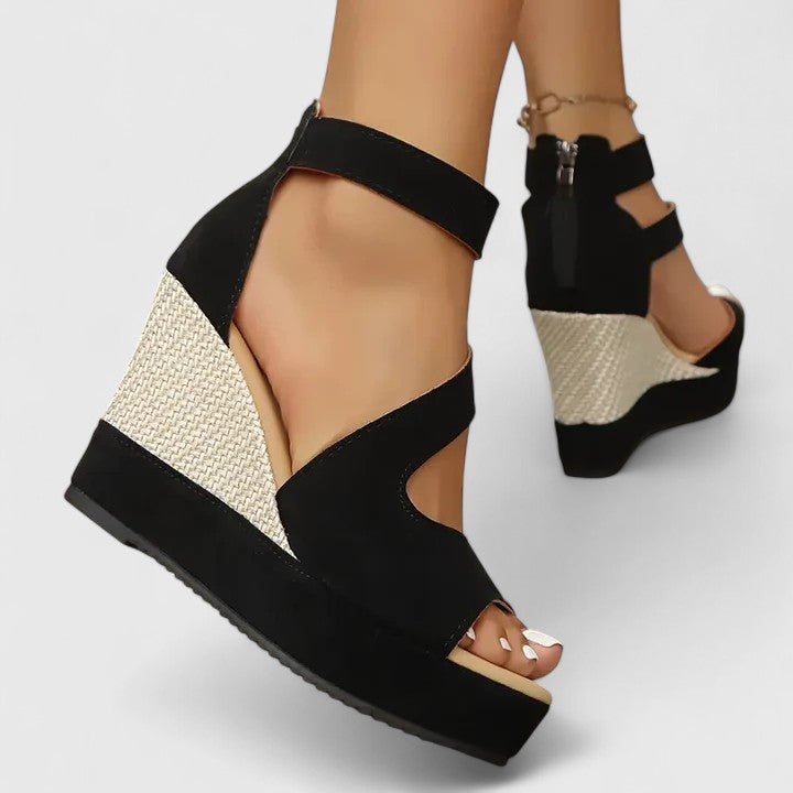 Aviana - Sandali Ortopedici con Tacco a Wedge