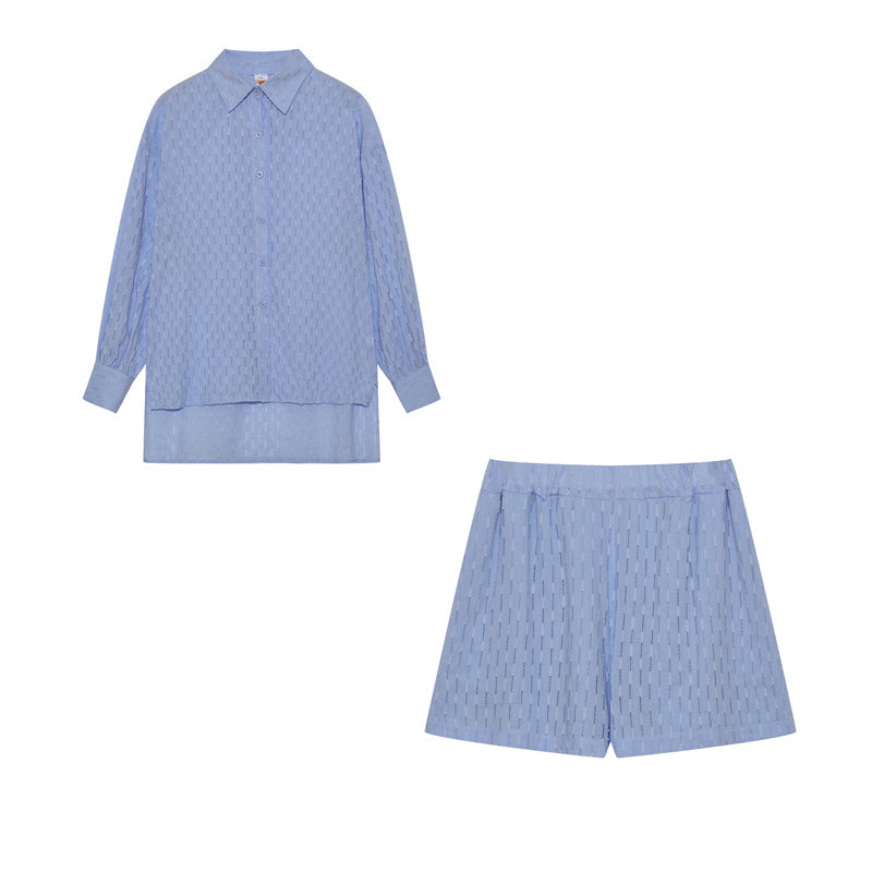 Elizabeth - Set Leggero di Camicia e Pantaloni Corti