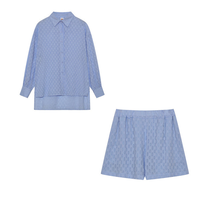 Elizabeth - Set Leggero di Camicia e Pantaloni Corti