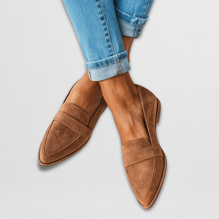 Helen - Moccasins in Soft Suede
