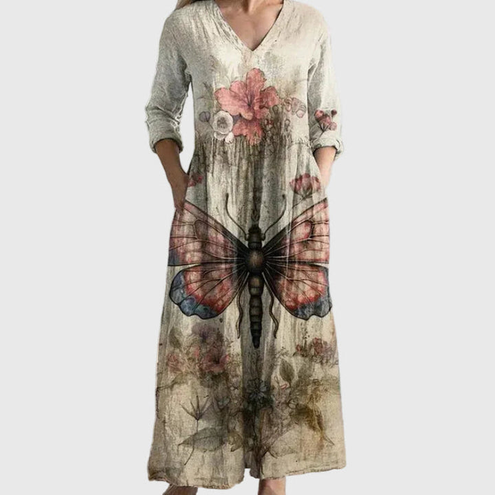 Saule | Maxi Dress of Graceful Elegance