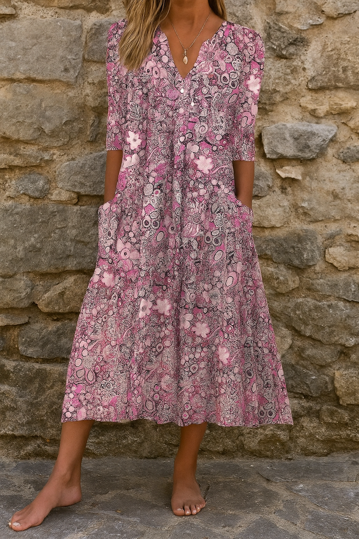 Harlow | Abito Chic con Scollatura a V