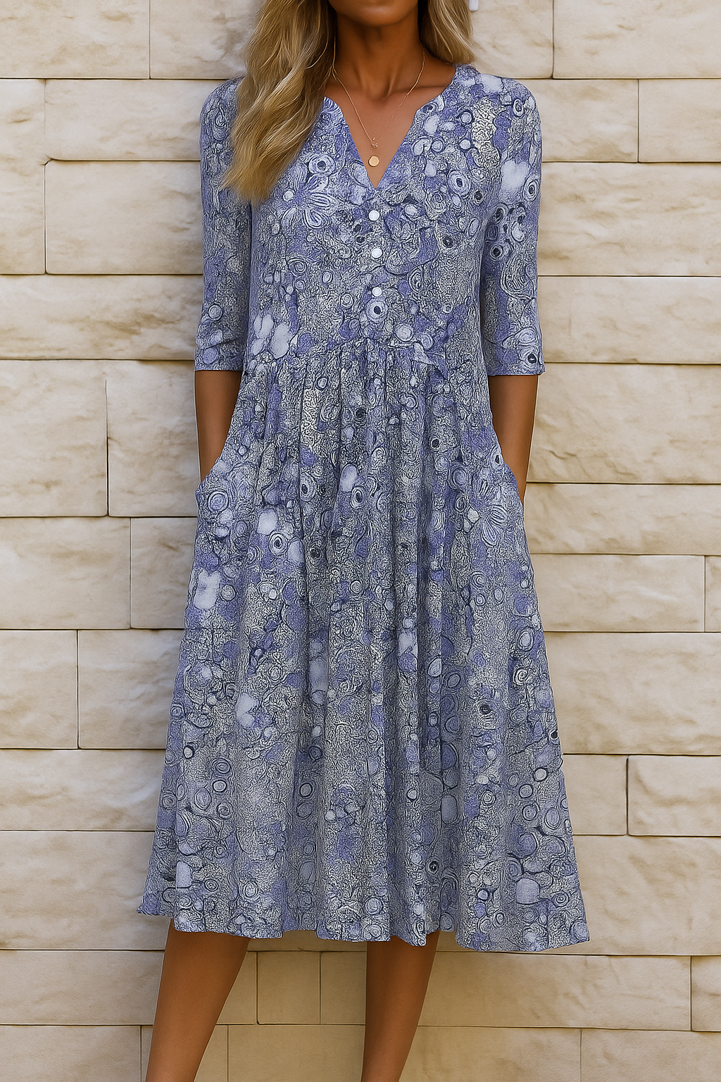 Harlow | Abito Chic con Scollatura a V