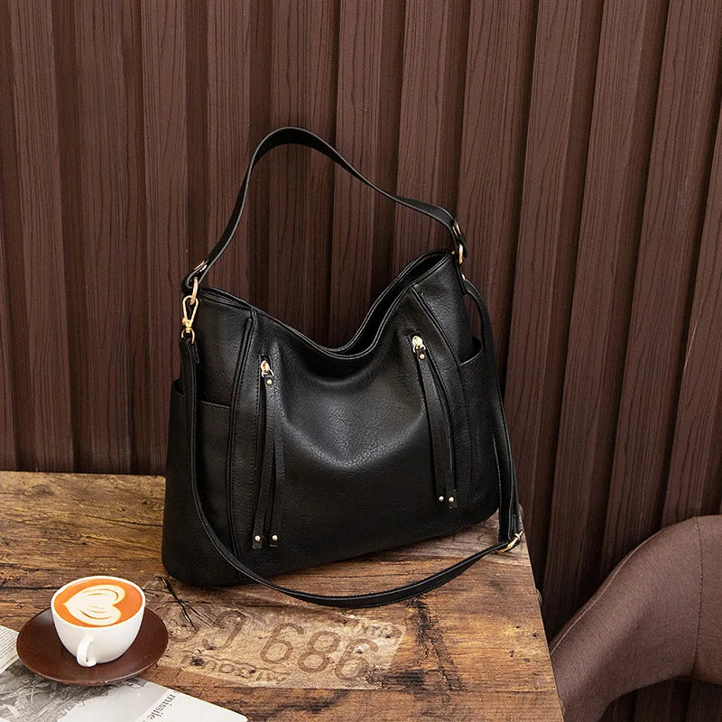 Wendy™ | Borsa in Pelle con Frange Eleganti
