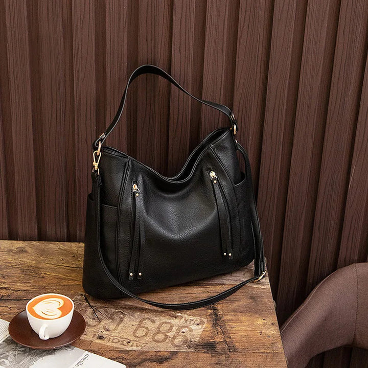 Wendy™ | Borsa in Pelle con Frange Eleganti