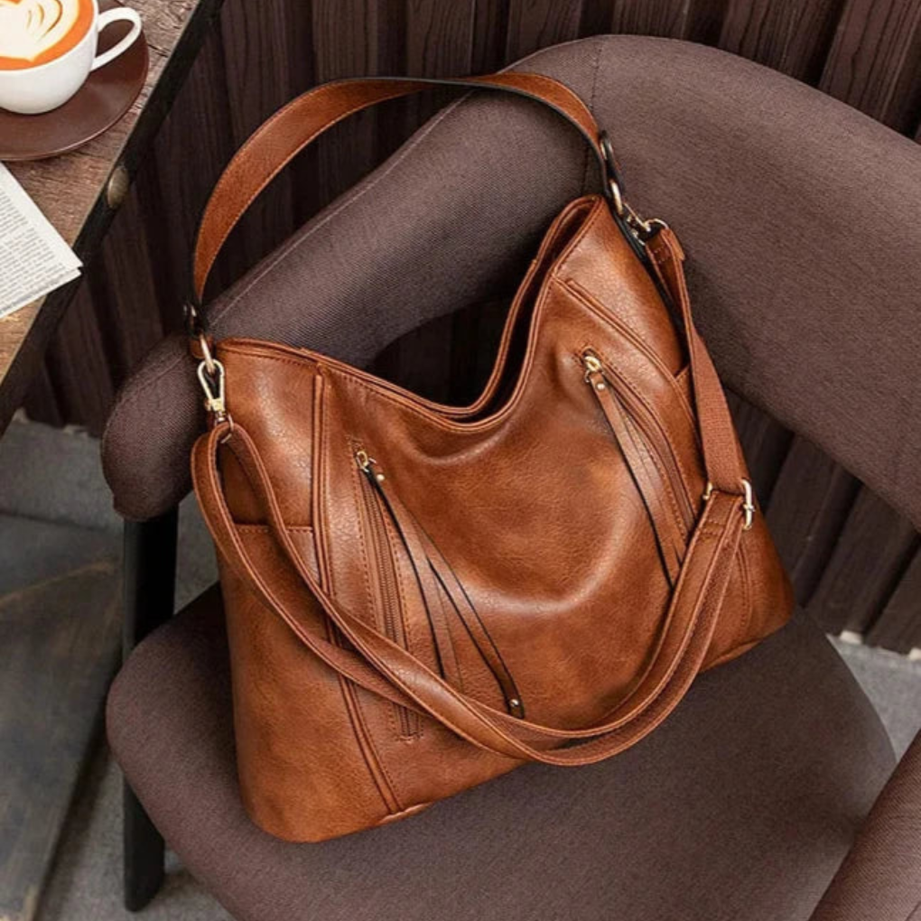 Wendy™ | Borsa in Pelle con Frange Eleganti