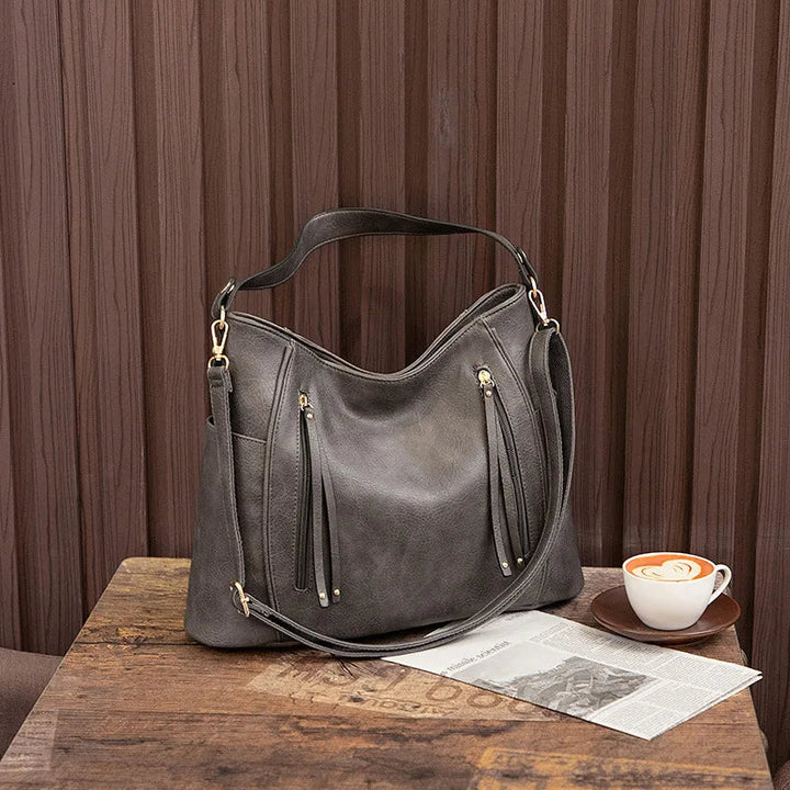Wendy™ | Borsa in Pelle con Frange Eleganti