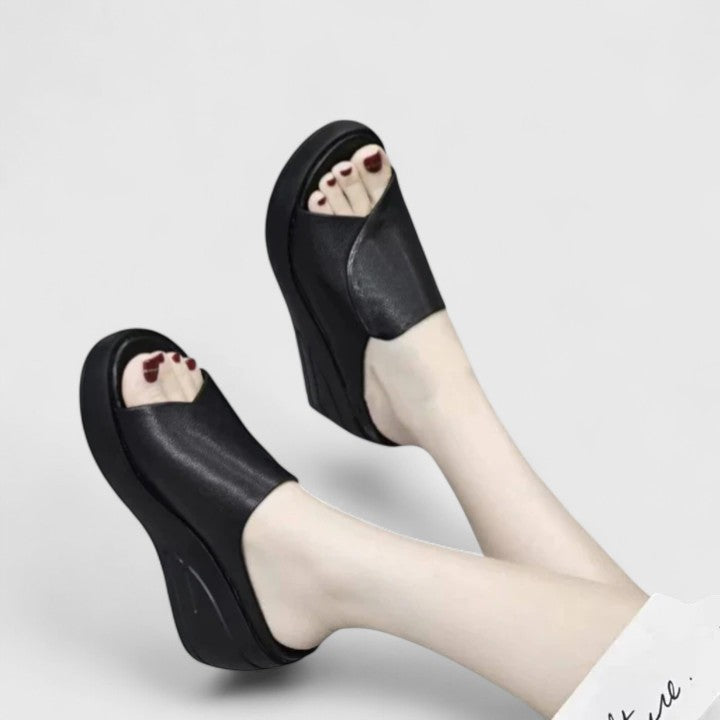 Kora - Sandali Ortopedici con Tacco a Wedge
