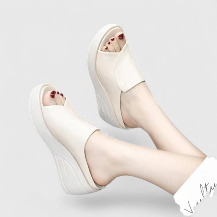 Kora - Sandali Ortopedici con Tacco a Wedge
