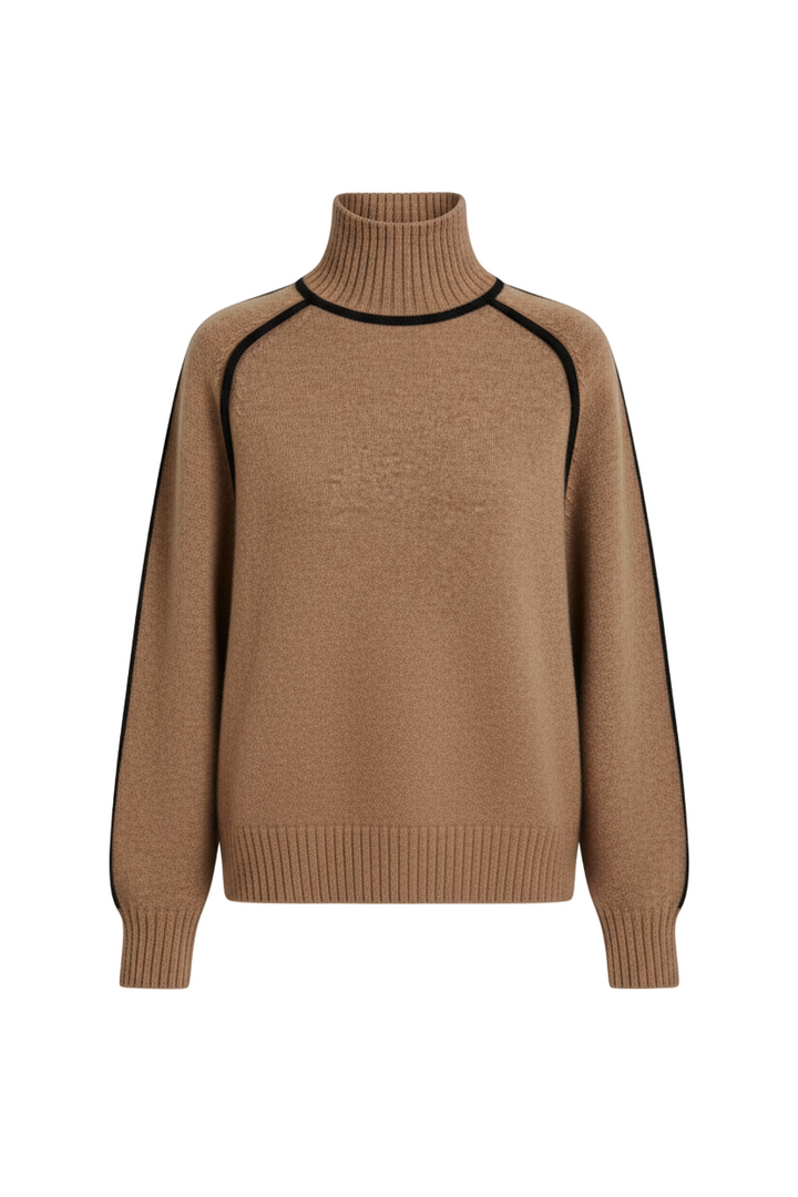 Gianina™ | Maglione a Collo Alto Morbido ed Elegante