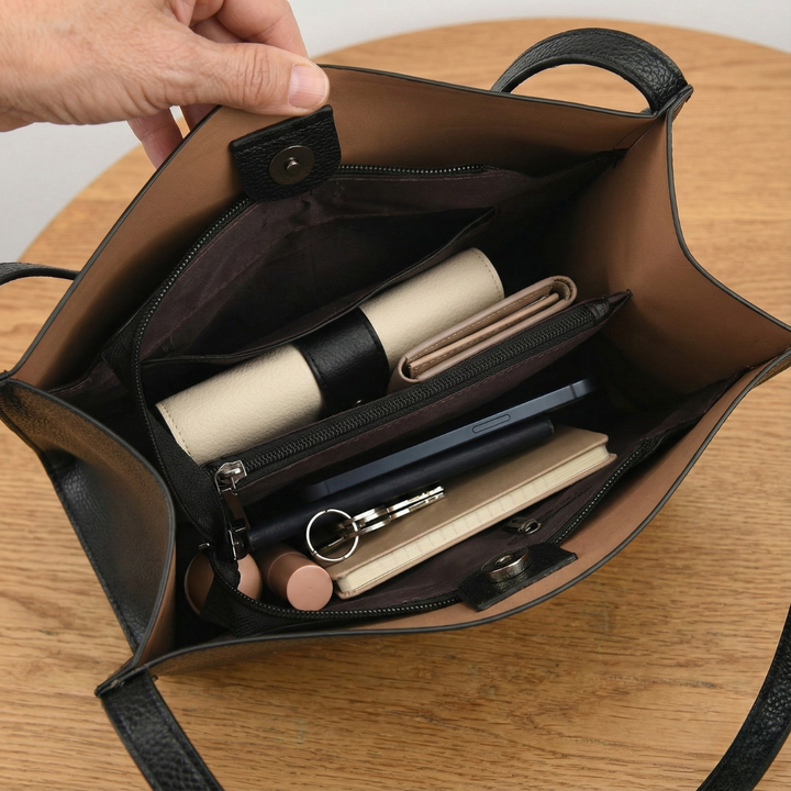 Elena™ | Raffinata borsa a tracolla in pelle