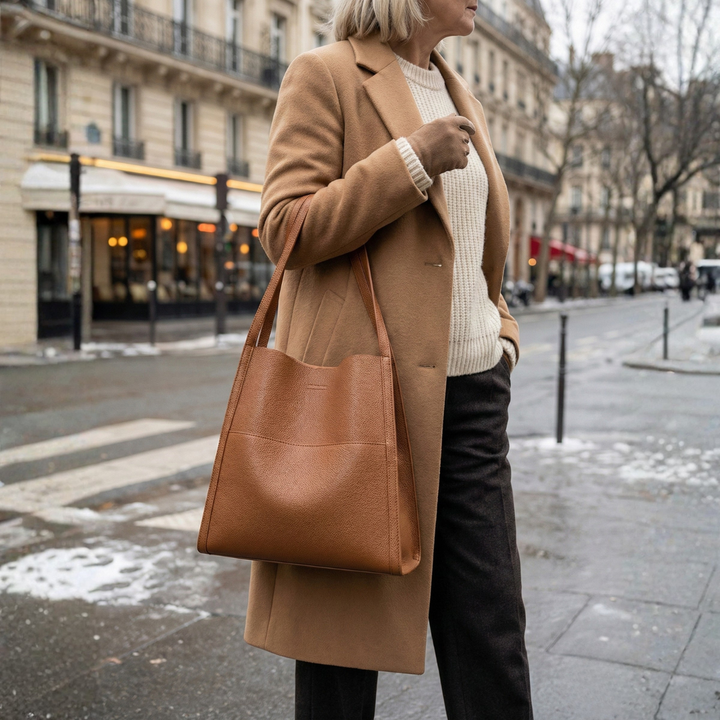 Elena™ | Raffinata borsa a tracolla in pelle