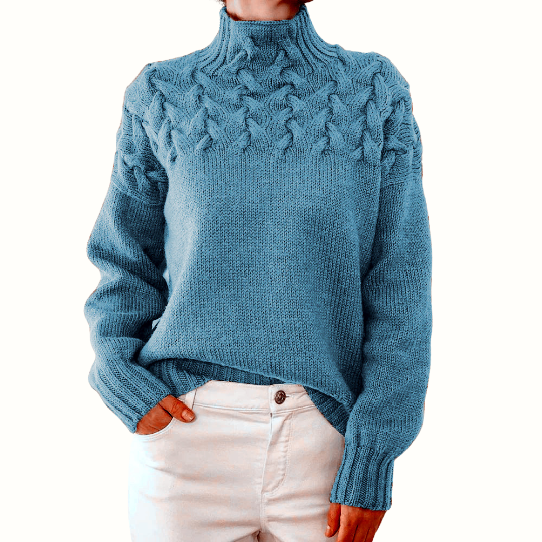 Elena | Caldo Maglione con Collo Alto