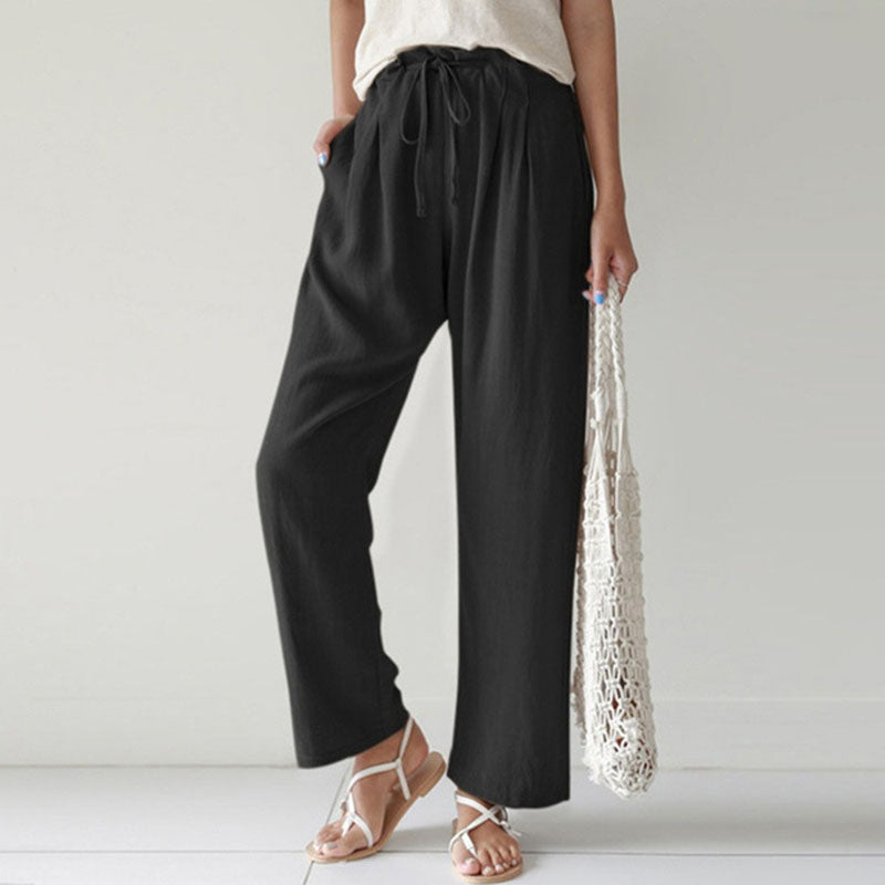 Vara - Pantaloni Comodi con Cordon