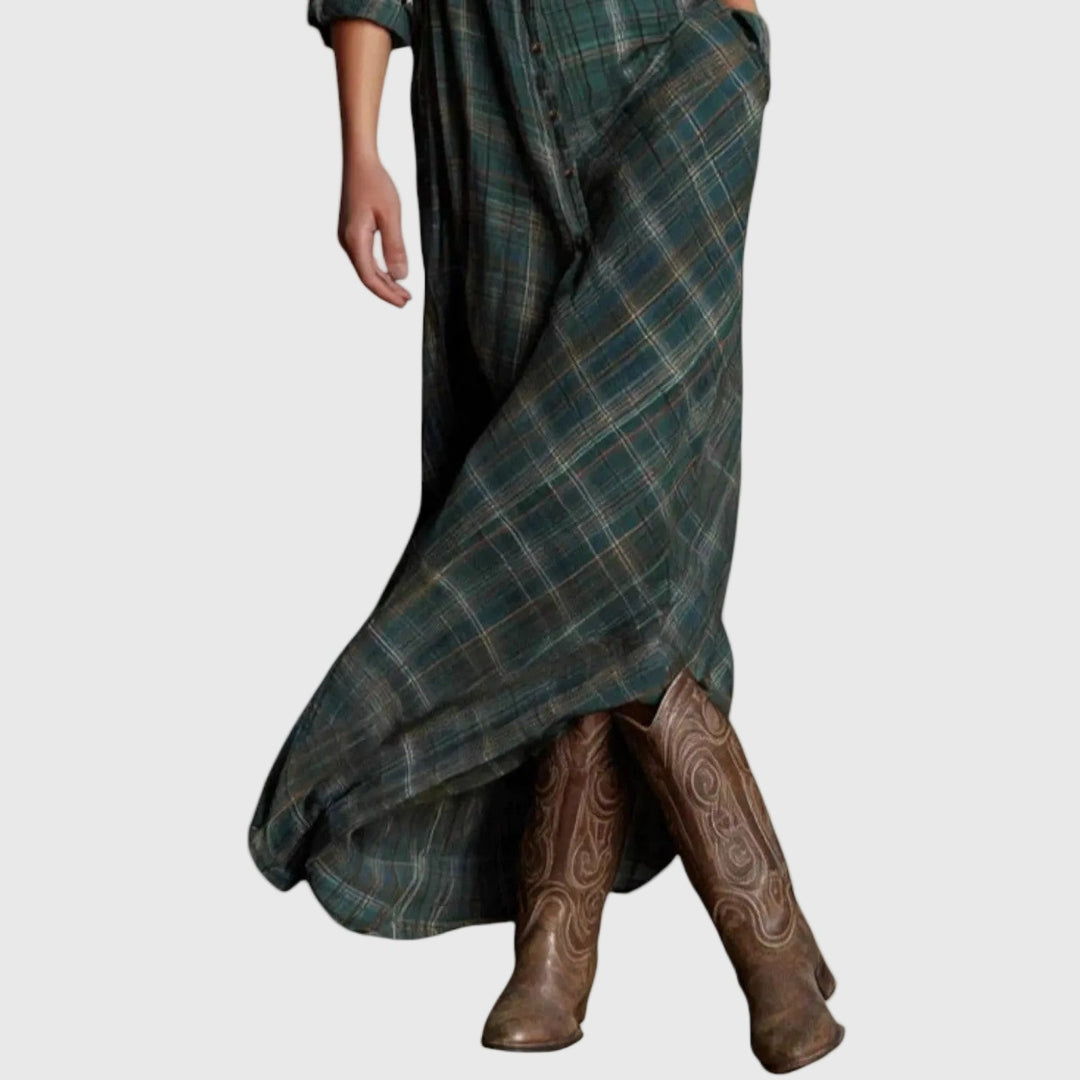 Elegante Maxi Robe en Rose