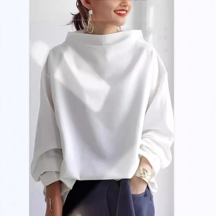 Lisa | Maglione Casual con Collo Alto