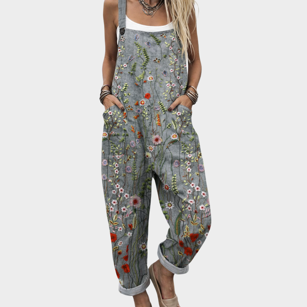 Comfy Printed Overalls