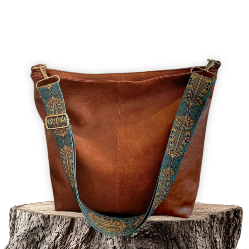 Marian™ | Borsa a tracolla in pelle vintage di alta qualità