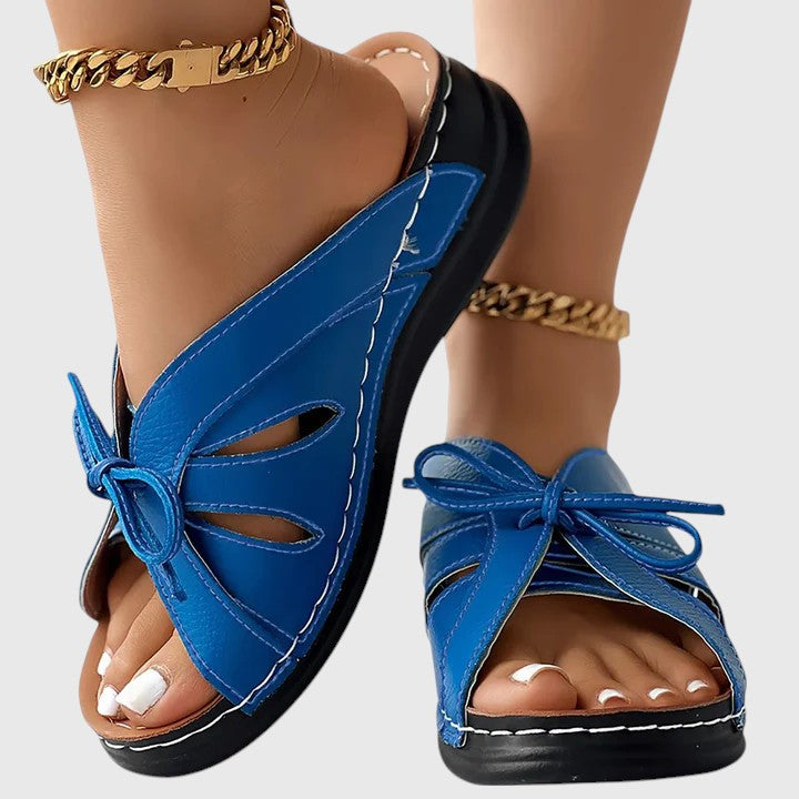 Darcy - Eleganti Sandali Slip-On con Fiocco