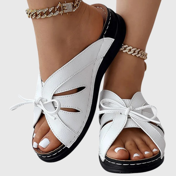 Darcy - Eleganti Sandali Slip-On con Fiocco