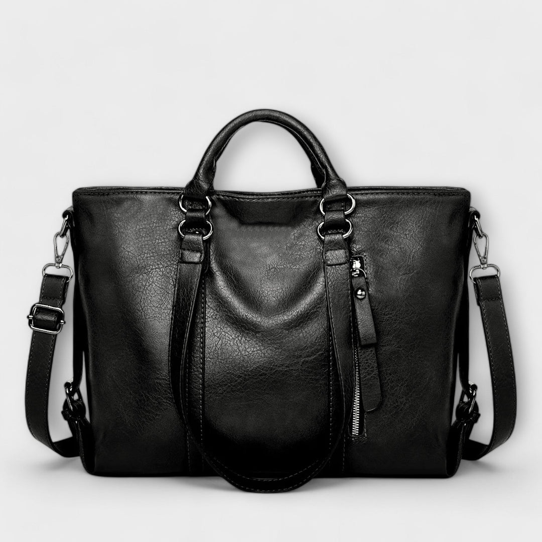 Lou | Large Leather Tote Bag