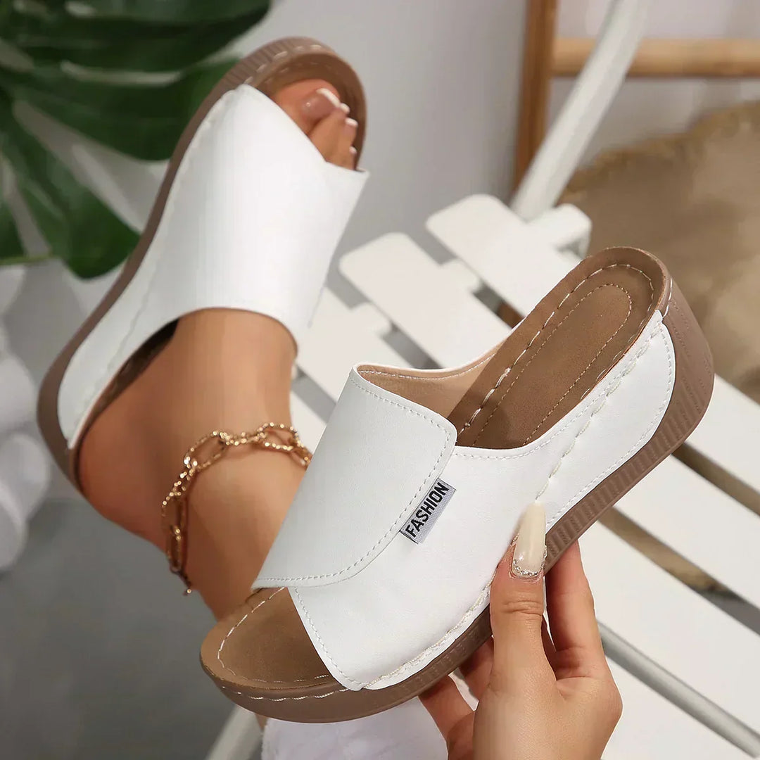 Rumi - Sandali Ortopedici con Tacco a Wedge