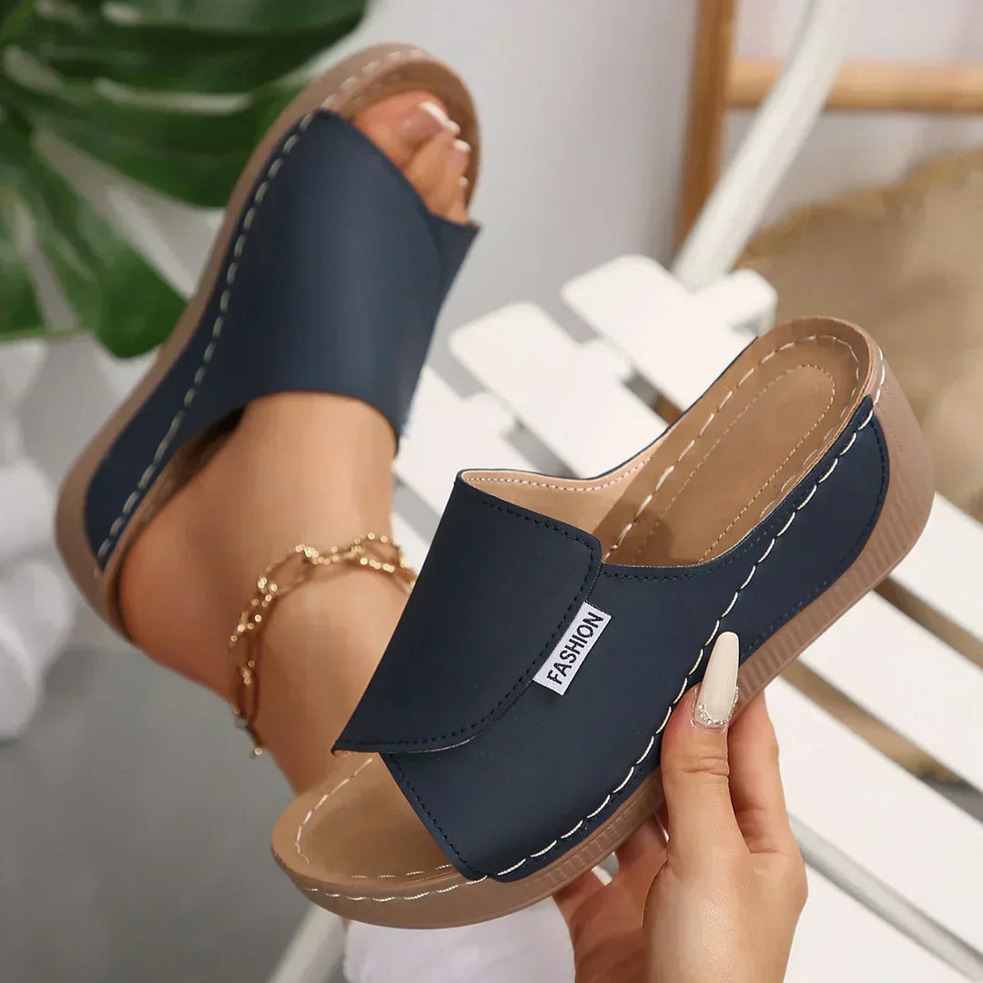 Rumi - Sandali Ortopedici con Tacco a Wedge