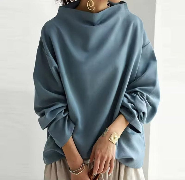 Lisa | Maglione Casual con Collo Alto