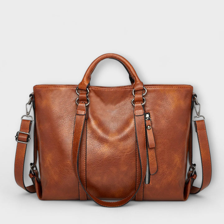 Lou | Large Leather Tote Bag