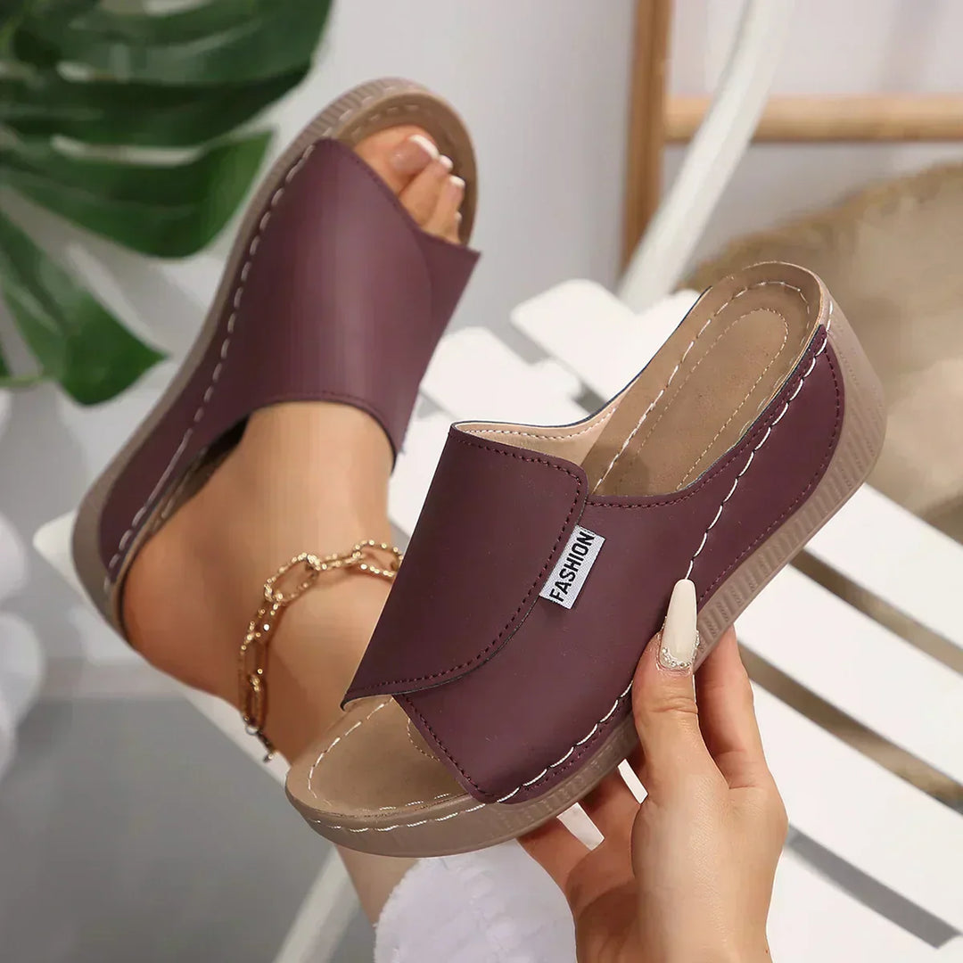 Rumi - Sandali Ortopedici con Tacco a Wedge