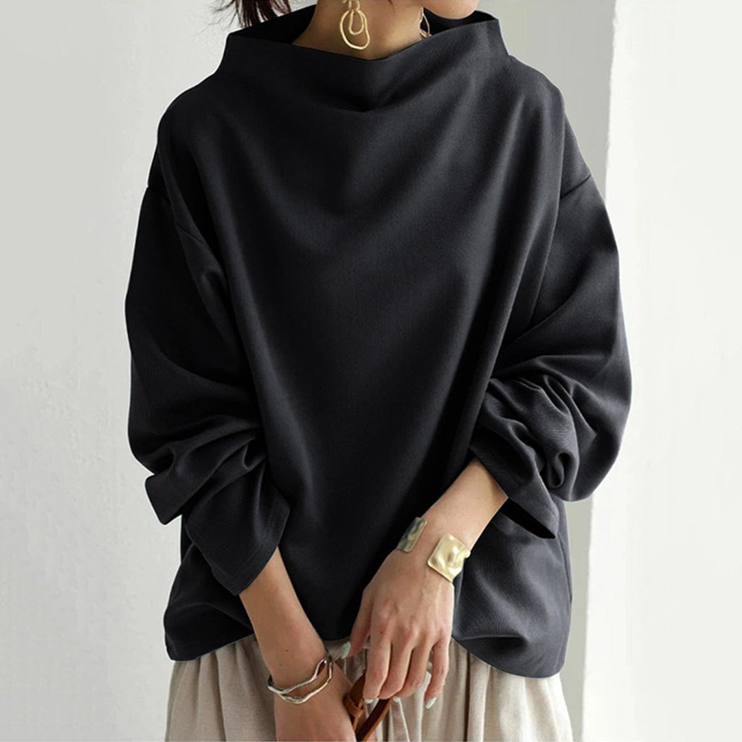 Lisa | Maglione Casual con Collo Alto
