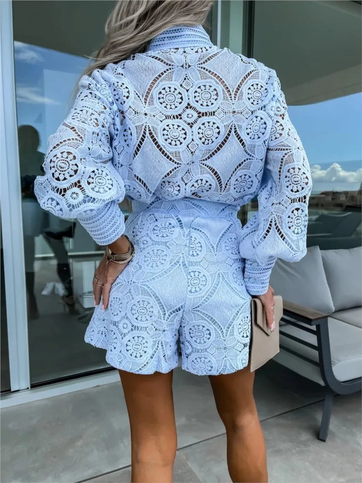 Lesley - Elegant Lace Ensemble