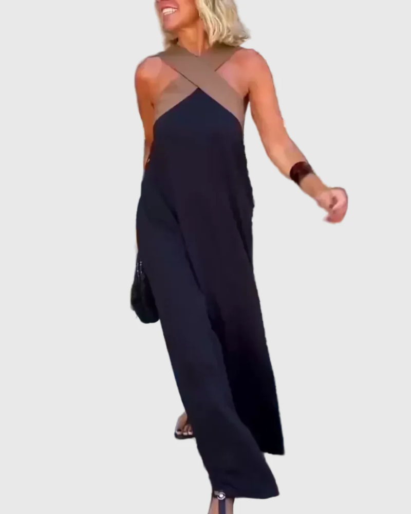 Elena | Abito Maxi Elegante e Fluido