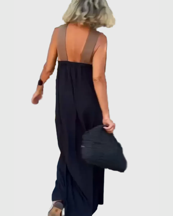 Elena | Elegante Abito Maxi Fluido