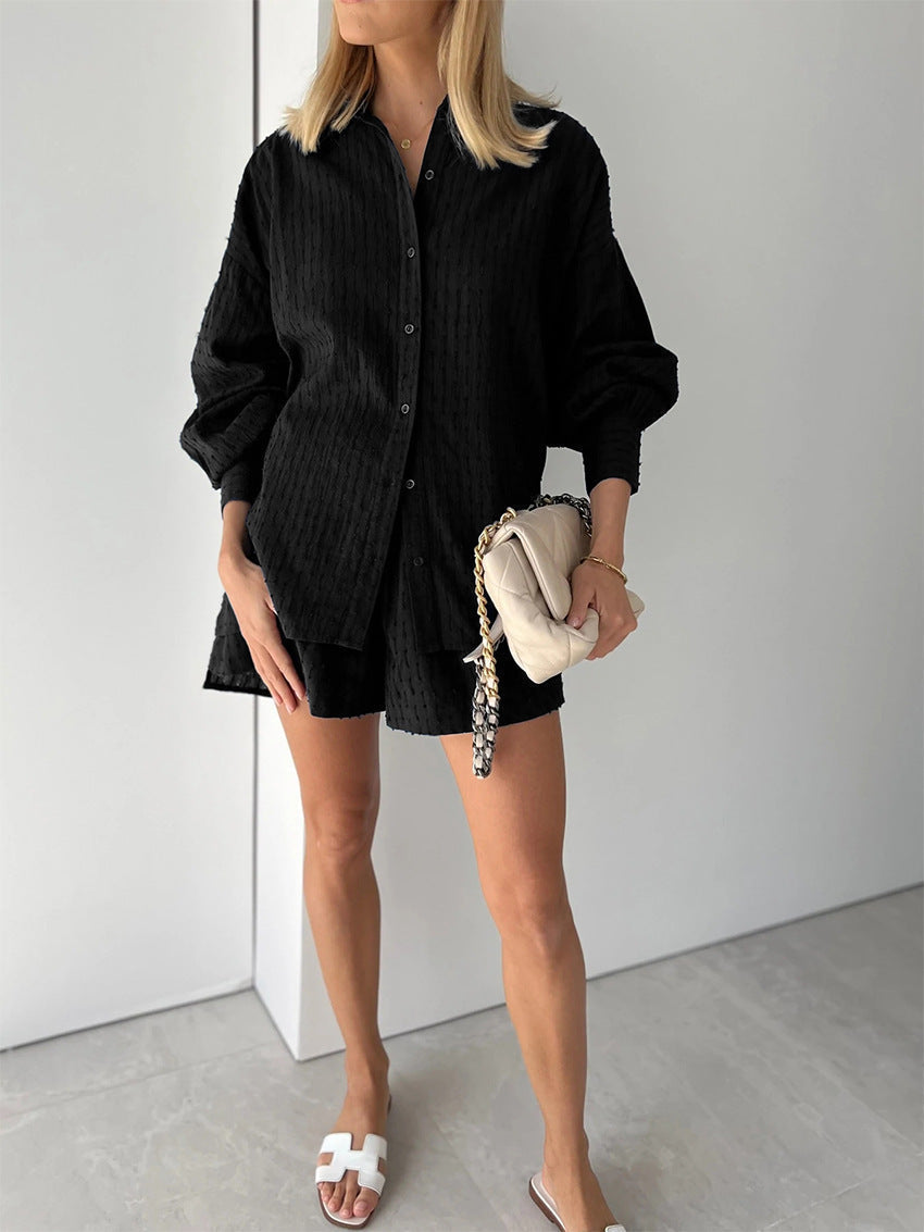Elizabeth - Set Leggero di Camicia e Pantaloni Corti