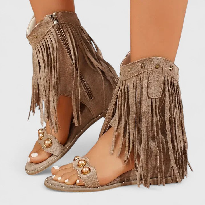 Eira - Sandali Eleganti con Frange