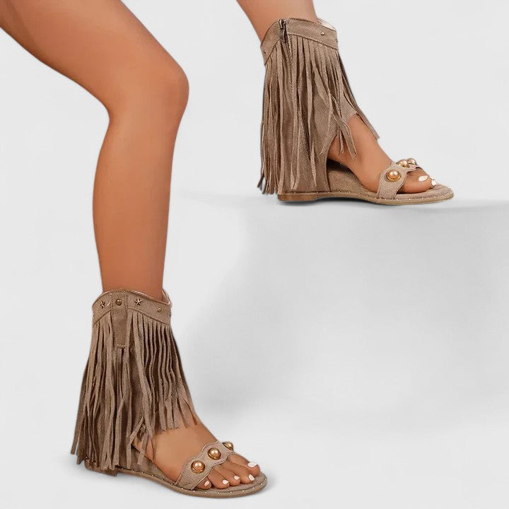 Eira - Sandali Eleganti con Frange