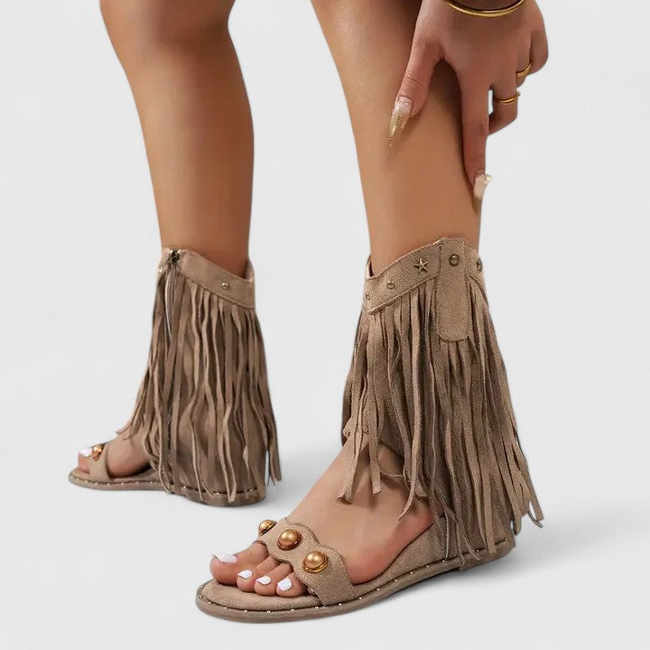 Eira - Sandali Eleganti con Frange