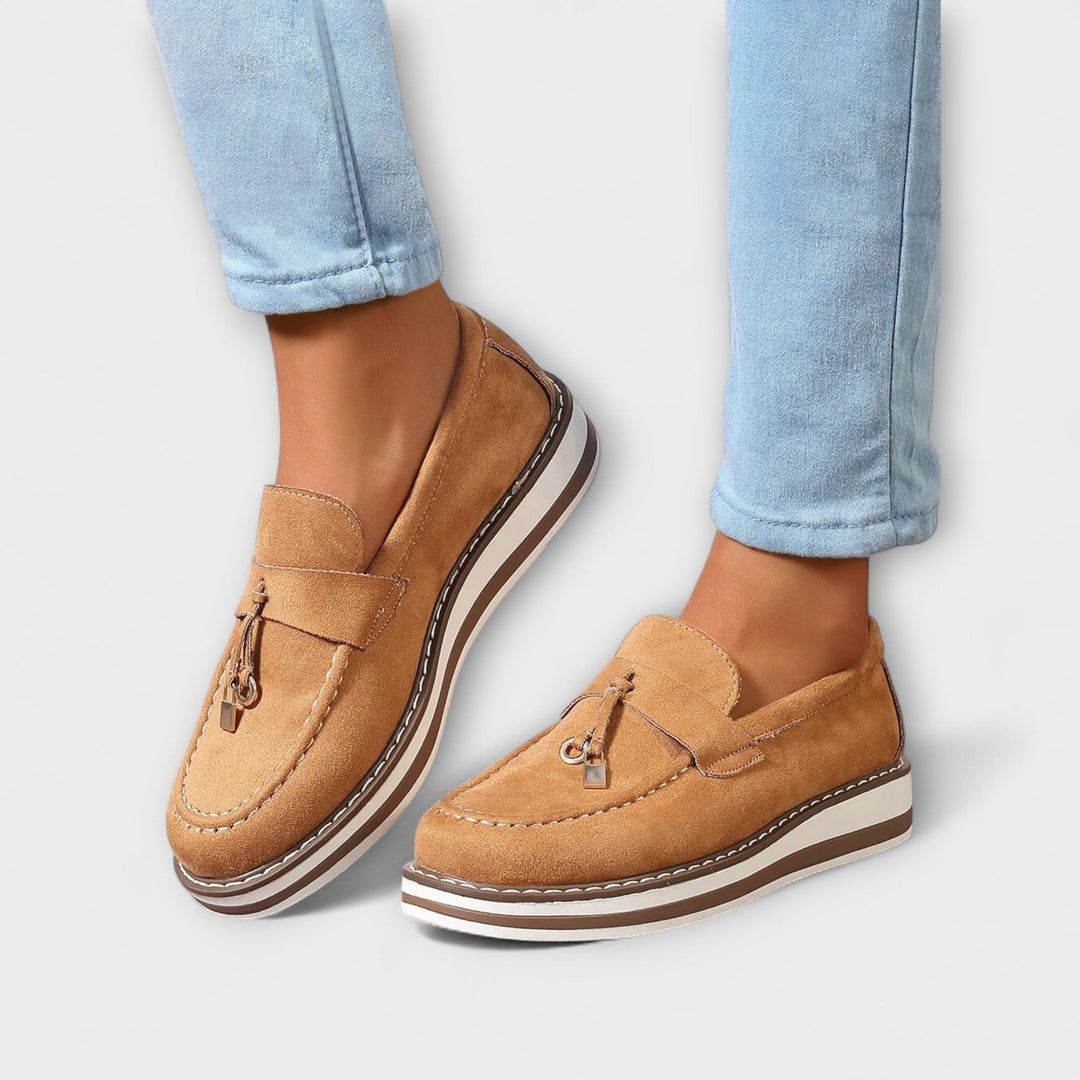 Halo™ | Mocassini Casual con Punta Rotonda