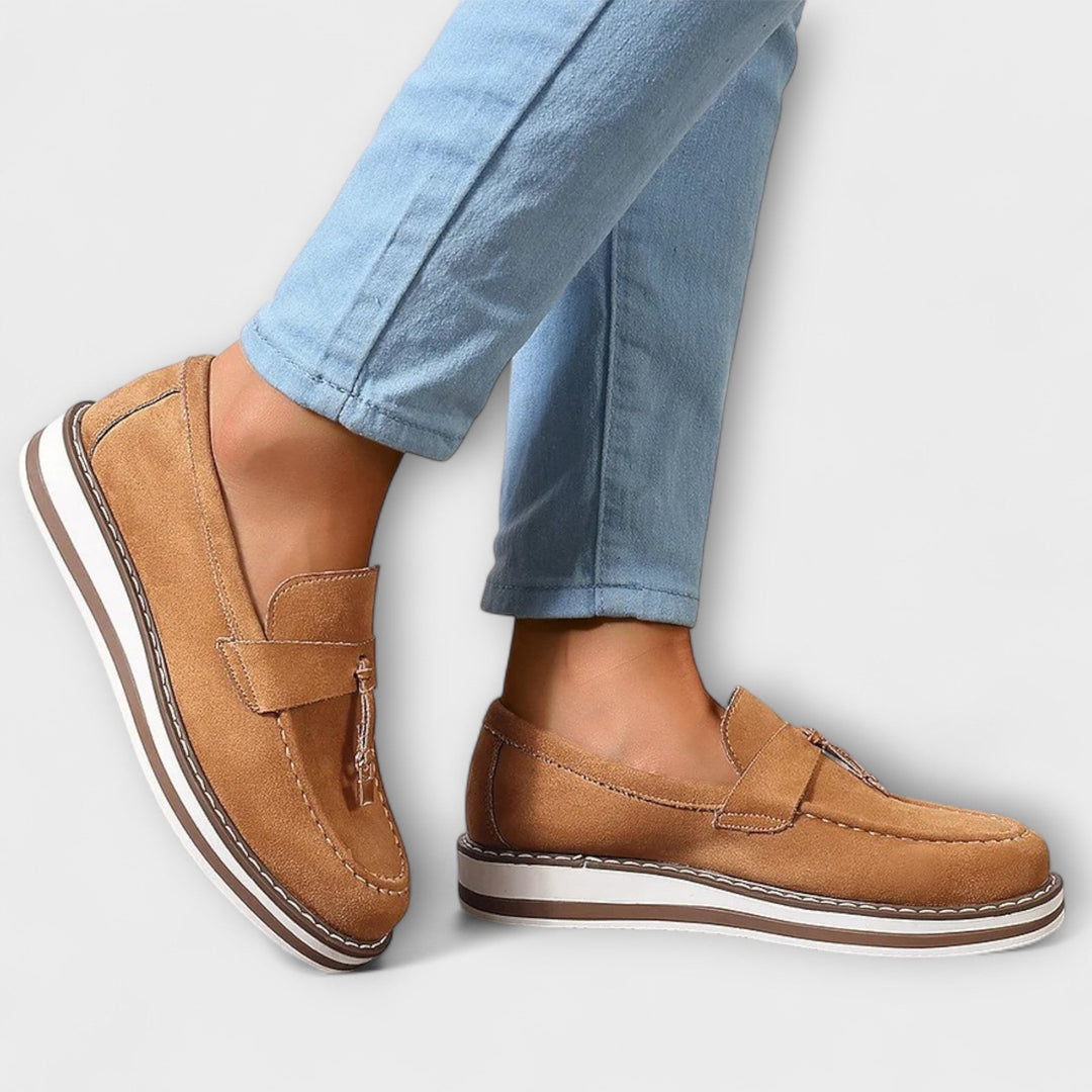 Halo™ | Mocassini Casual con Punta Rotonda