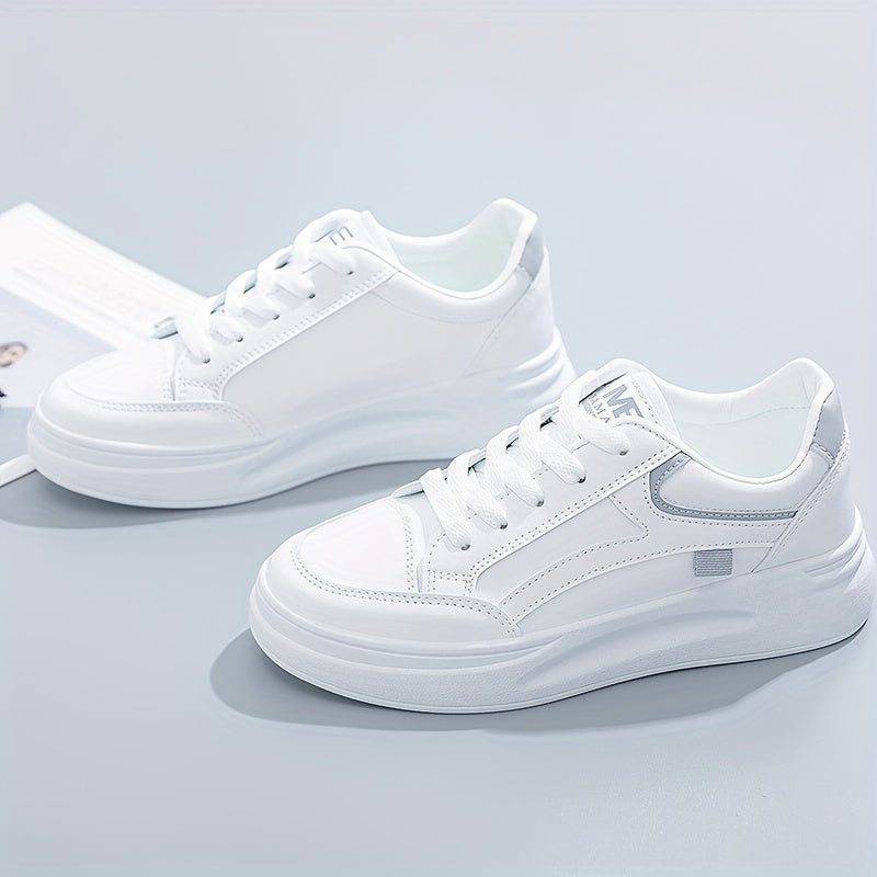 Eleganti Sneakers Bianche con Comfort Leggero