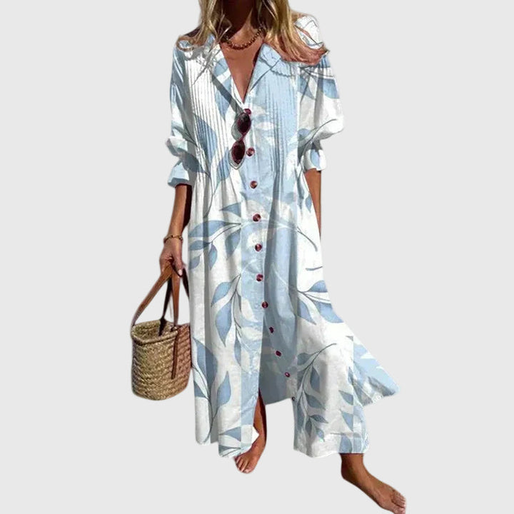 Zariah | Elegante Abito Maxi in Stile Bohémien