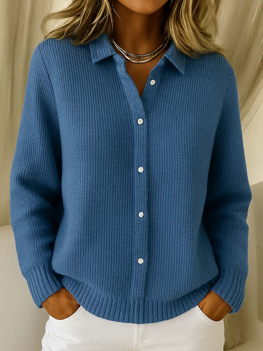 Maeve™ | Cardigan Classico Button-Up