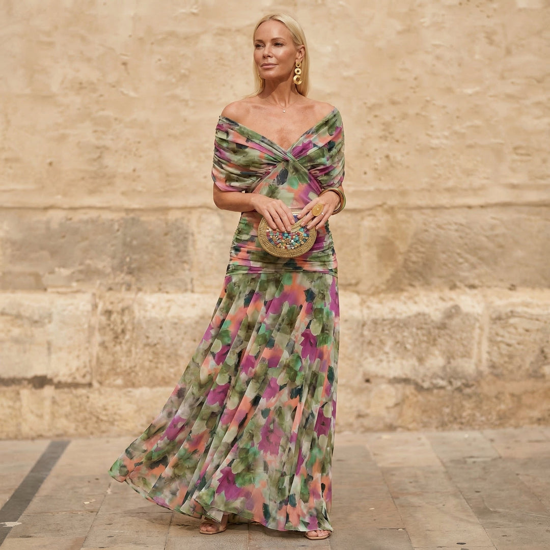 Kelsey | Elegante Vestito Colorato