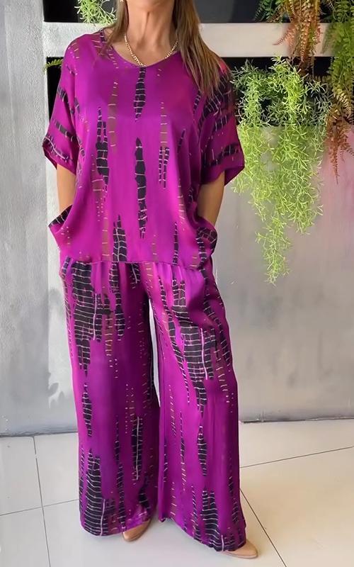 Marie - Stamped Casual Set