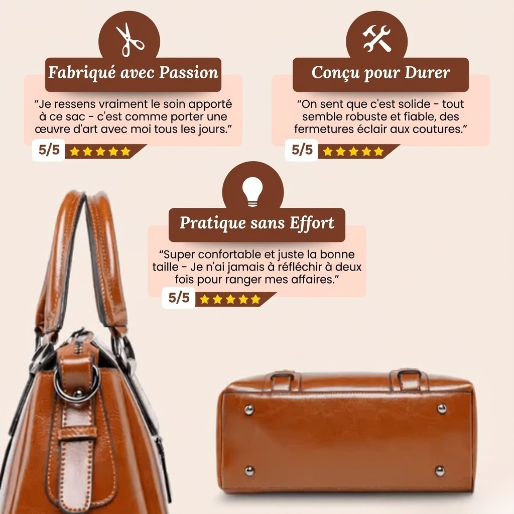 Camille™ | Borsa a Spalla Lucente
