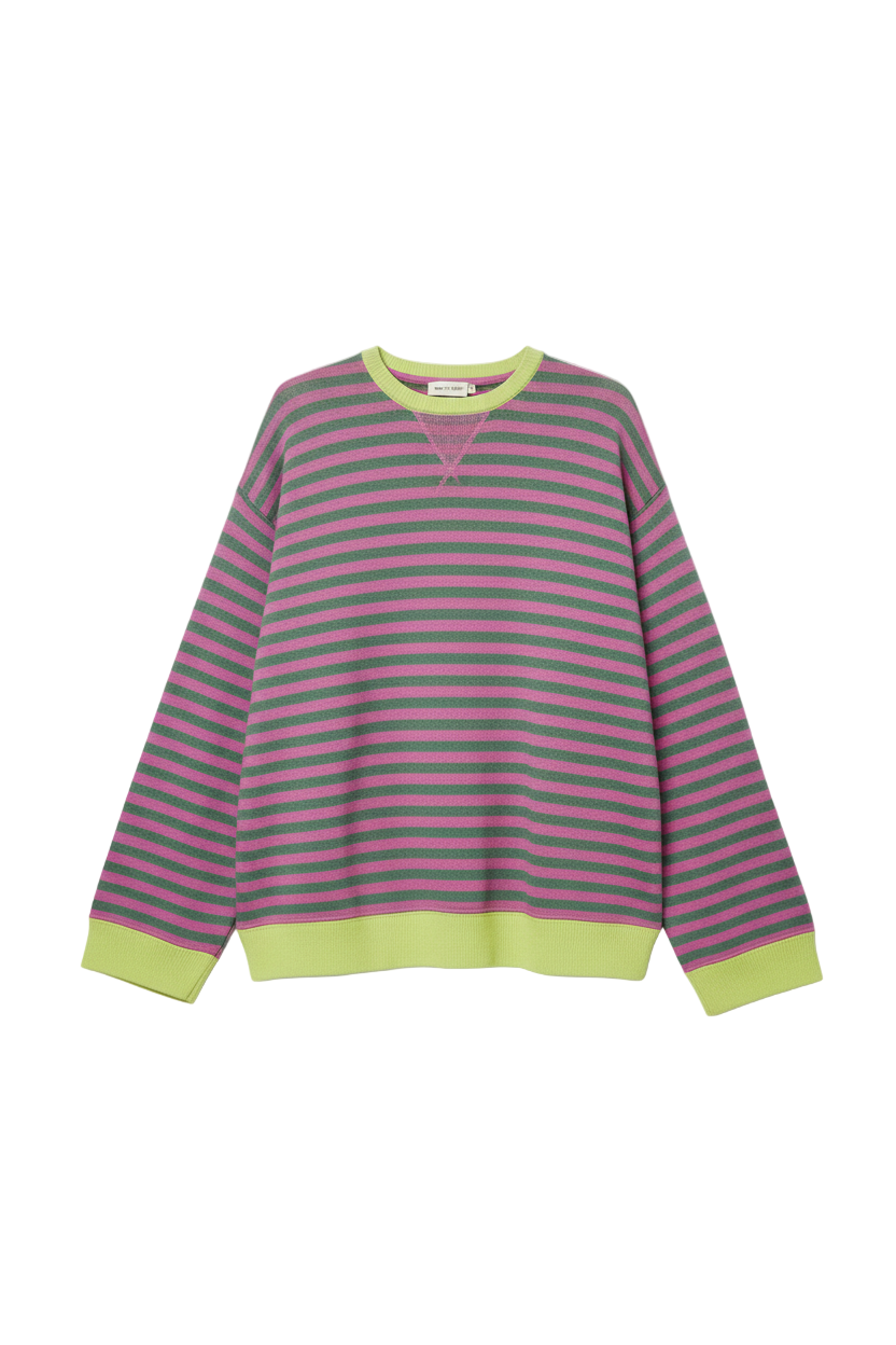 Mary - Maglione Extra Lungo a Righe