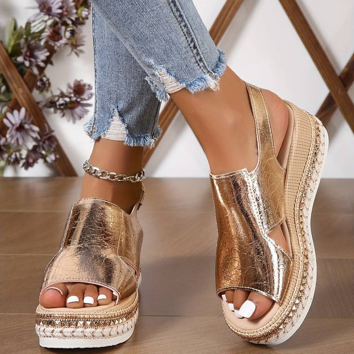 Baylie - Eleganti Sandali Metallici