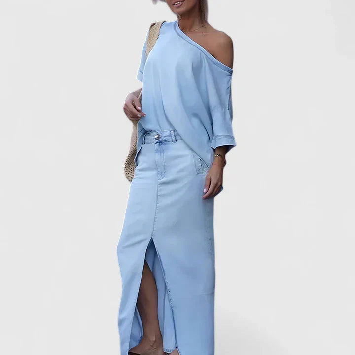 Averlynn | Elegante Set di Gonna Maxi