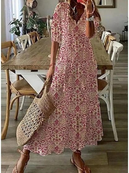 LUNA | Abito Midi Boho Chic Senza Sforzo